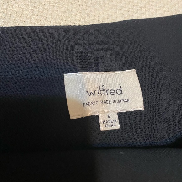 Black Aritzia Wilfred Coulomb pant, new with tags NWT, High waist dress pants - Picture 2 of 7